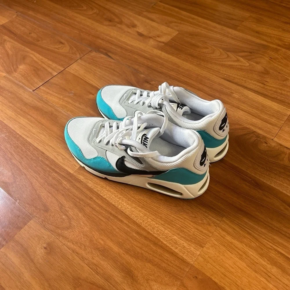 Nike White and Blue Modern sneakers